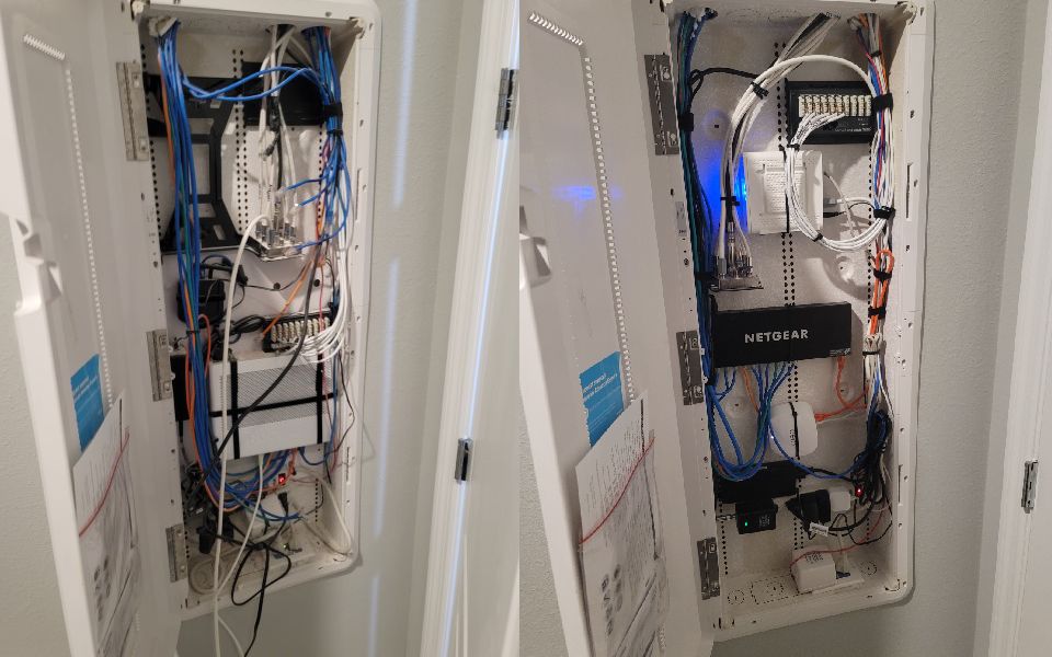 Structure Panel Before and After